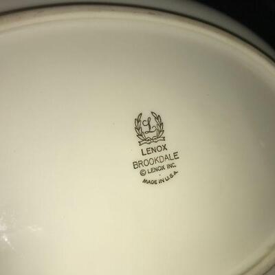 Lenox Brookdale China Serving Bowl Oval 10 x 7 1/2 inches - Item # 196