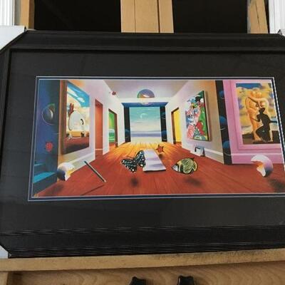 FERJO “Hallway to Infinity” Hand Signed Artist Proof Lithograph. LOT B19