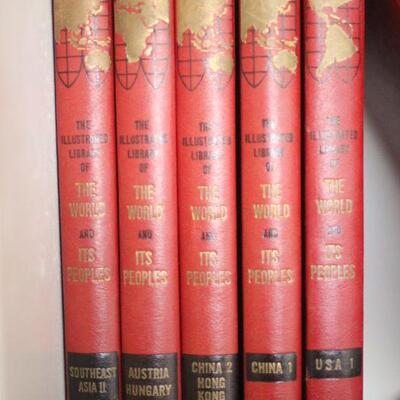 Lot 5 The Illustrated Library of the World & Its People Book Set