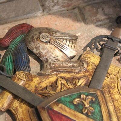 Lot 24 Coat-of-Arms/Knight Wall Art