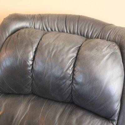 Lot 39 Leather Recliner (see photos)