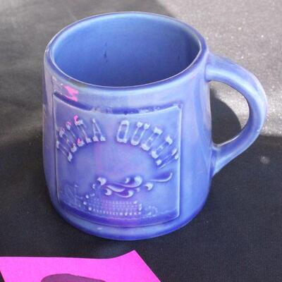 Lot 66 Vintage Kohrman Studios 'Delta Queen' Blue Mug
