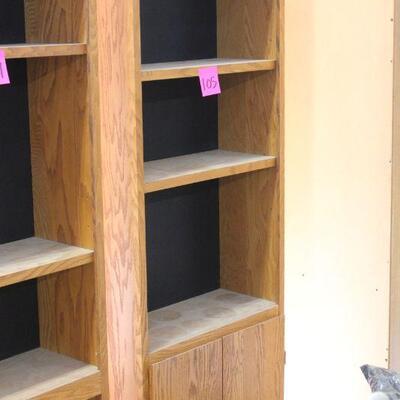 Lot 105 Wood Book Shelf #3