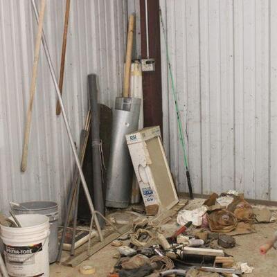Lot 113 Cement, Yard Hand Tools & MORE