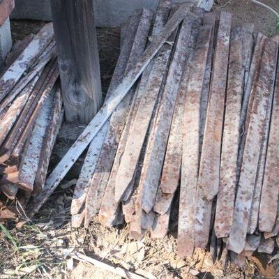 Lot 169 Cement Metal Forms/Stakes