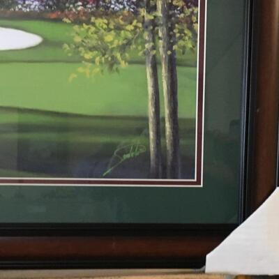 SAMBATARO â€œAugusta-13th Azaleaâ€ Signed Lithograph. LOT A4