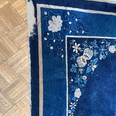 Antique Oriental Rug Has Damage