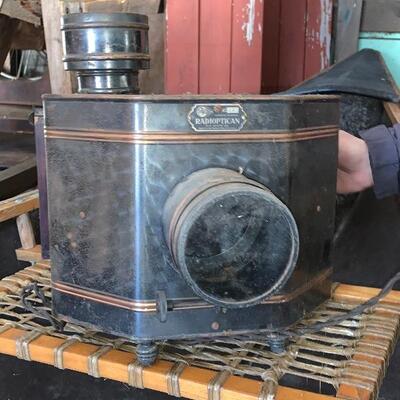 Antique H. C. White Radioptican Projector