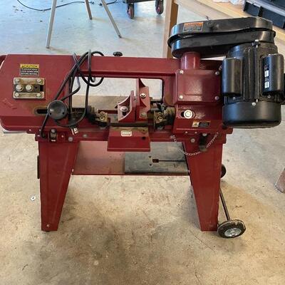 282 Central Machinery Horizontal/Vertical Metal Cutting Bandsaw
