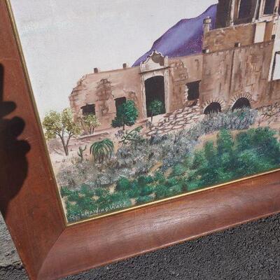 Signed painting