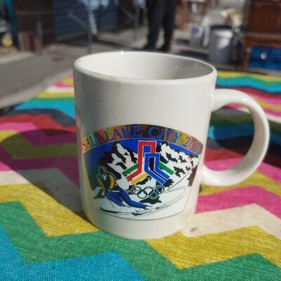 2002 Olympic coffee mug