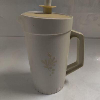 Vintage pitcher with lid