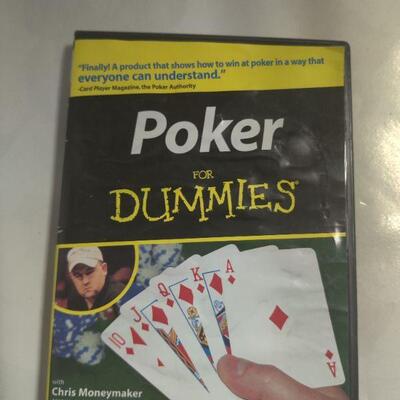 Poker for dummies dvd