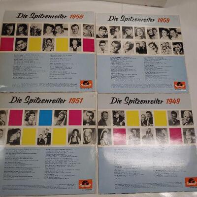 4 vintage German records