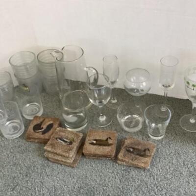318 Assorted Glassware Lot