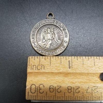 Vintage St. Christopher Medal