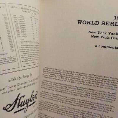 '1923 Yankees vs Giants & 1922 Giants Vs Yankees World Series Programs.