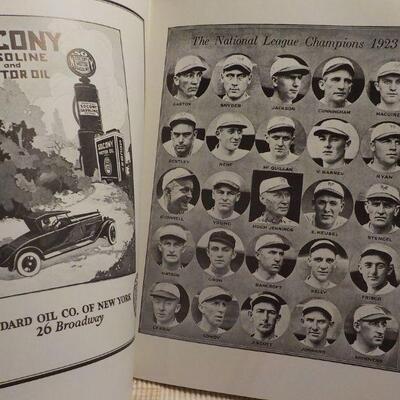 '1923 Yankees vs Giants & 1922 Giants Vs Yankees World Series Programs.