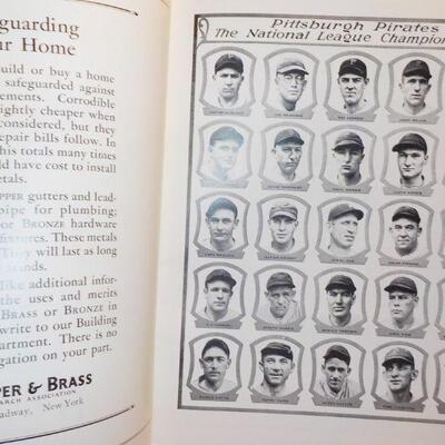 " 1926 Cardinals vs Yankees & 1927 Yankees vs Pirates World Series Programs."