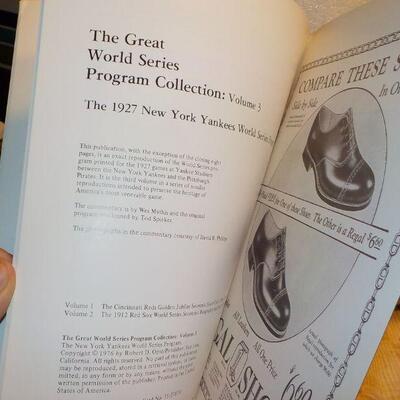 " 1926 Cardinals vs Yankees & 1927 Yankees vs Pirates World Series Programs."