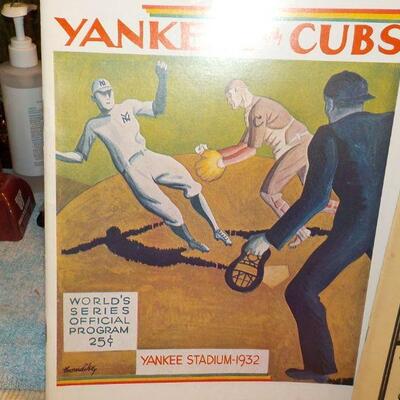 1932  Yankees vs Cubs & 1933 Washington vs Giants."
