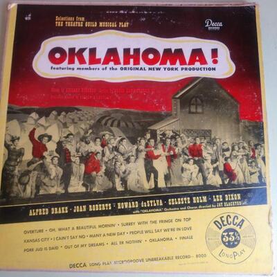 Lot 73 Five Original Musical Records Oklahoma, The King and I, South Pacific, The King & I, and My Fair Lady