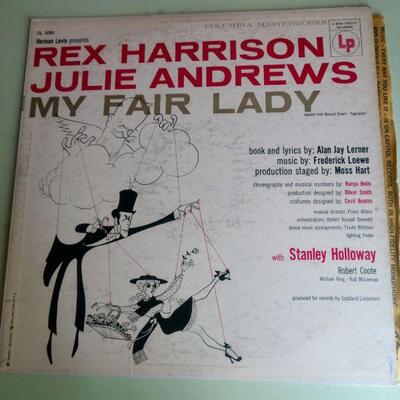 Lot 73 Five Original Musical Records Oklahoma, The King and I, South Pacific, The King & I, and My Fair Lady