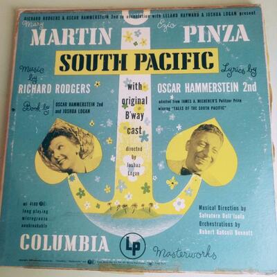Lot 73 Five Original Musical Records Oklahoma, The King and I, South Pacific, The King & I, and My Fair Lady