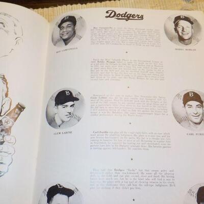" 1951 & 1952 World Series Baseball Champion Programs"./ Giants vs Yankees and Yankees vs Dodgers.
