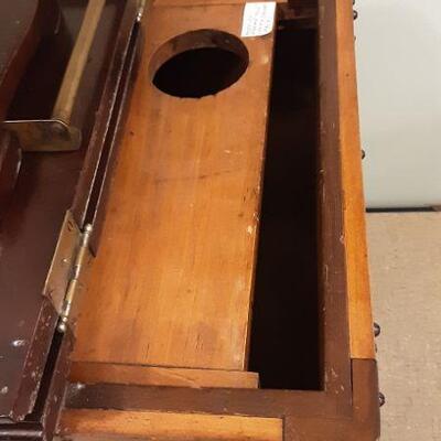 Folk Art Shoe Shine Box