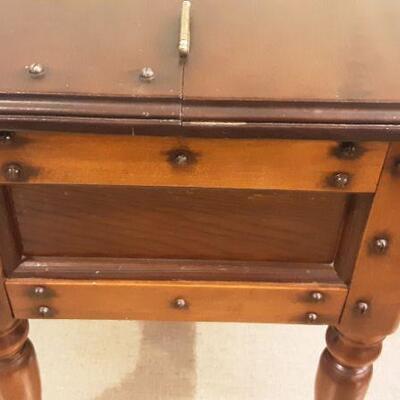 Folk Art Shoe Shine Box