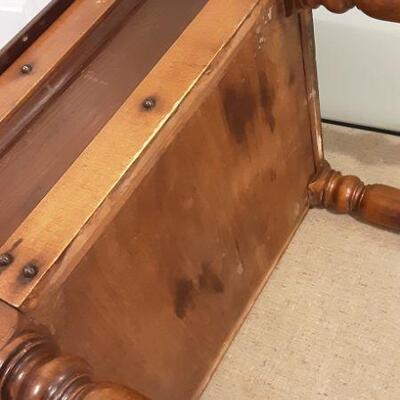 Folk Art Shoe Shine Box