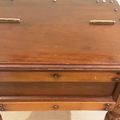 Folk Art Shoe Shine Box