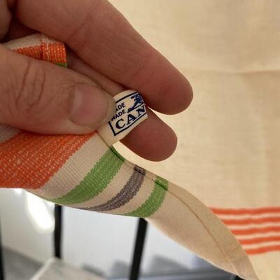 Pair of Vintage Dish Towels YD#022-0087