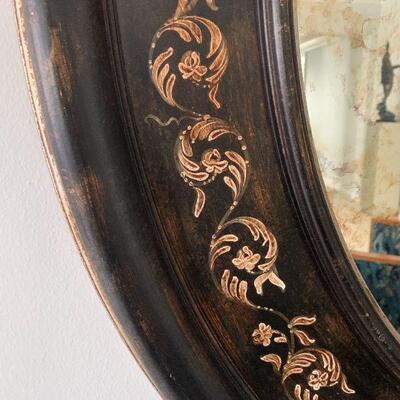 Oval Wall Mirror - Great for a Hallway or Entry or Living Room