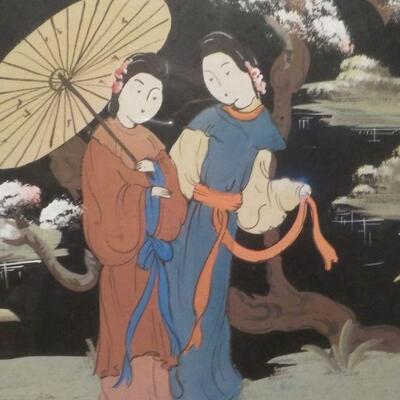 Vintage oriental stunning print.