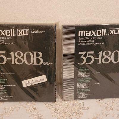 Lot 4: Vintage New Stock MAXWELL 35-180B SOUND RECORDING TAPE REEL TO REEL 