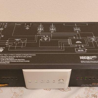 Lot 6: MONSTER POWER HTS 2600 Clean Power Home Theatre Center TESTED A+