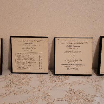 Lot 8: (4) Assorted Vintage Reel to Reel Music Tapes