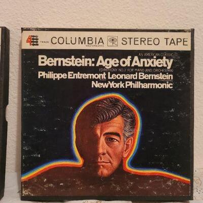 Lot 8: (4) Assorted Vintage Reel to Reel Music Tapes