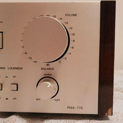 Lot 28: Vintage DENON PMA-770 Precision Audio Pre-Amplifier 