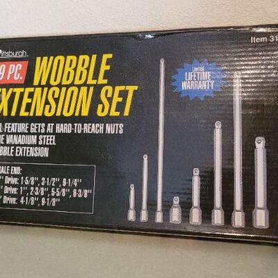 Lot 38: (2) NEW Tool Kits - SOCKETS + WOBBLE EXTENDERS
