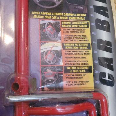 Lot 51: New Automobile CAR BAR Anti-Theft Tool