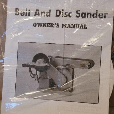 Lot 75: New 4" x 6" Belt and Disx Sander 