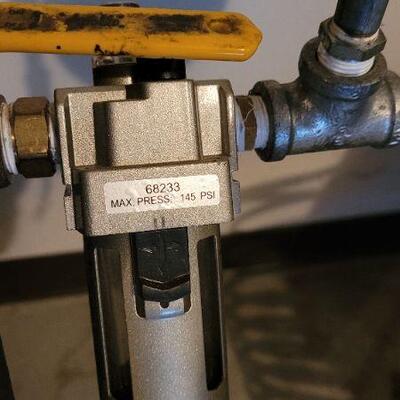 Lot 81: Professional Grade RAND 4000 5HP Air Compressor w/ Accessories TESTED A+