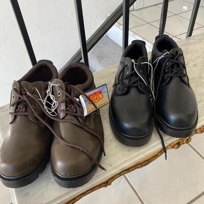 Two Pairs of Men's Route 66 Shoes With Tags Size 10 10.5 YD#022-0113 |  EstateSales.org