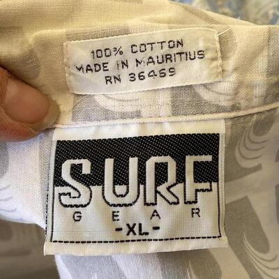 Set of 4 Men's Button Front Short Sleeve Shirts Size XL YD#022-0128