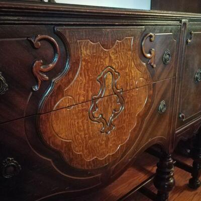 pick up Walpole-William and Mary Style Dining Set-pick up Walpole