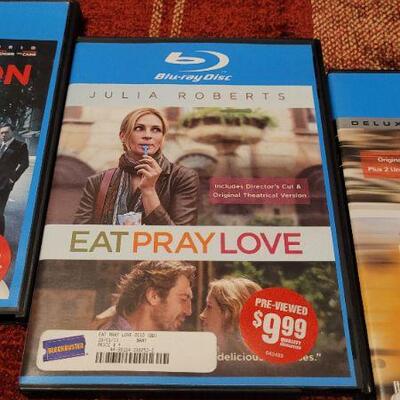 Lot 100: Assorted Previously Viewed Blue Ray Movies