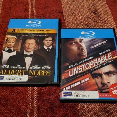 Lot 101: Assorted Previously Viewed BLUE RAY Movies 